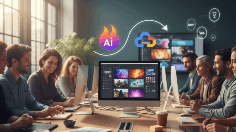 Adobe and Google Cloud partnership, Microsoft 365 Copilot updates, GE HealthCare AI rollout, and US AI court developments